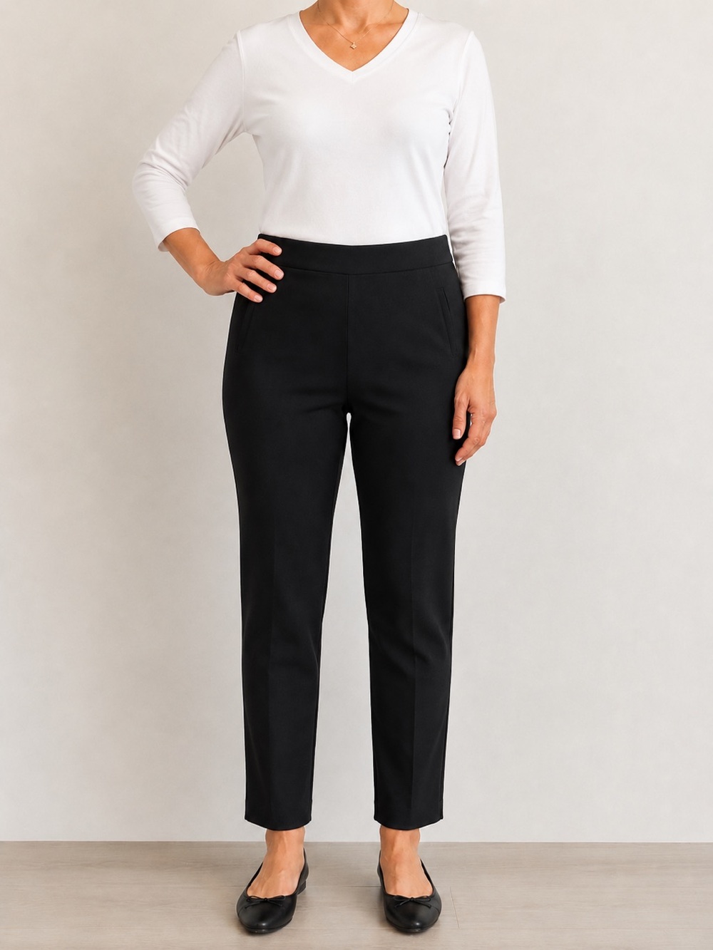 Chicos ankle pants Ponte women’s size 12 Chicos 2